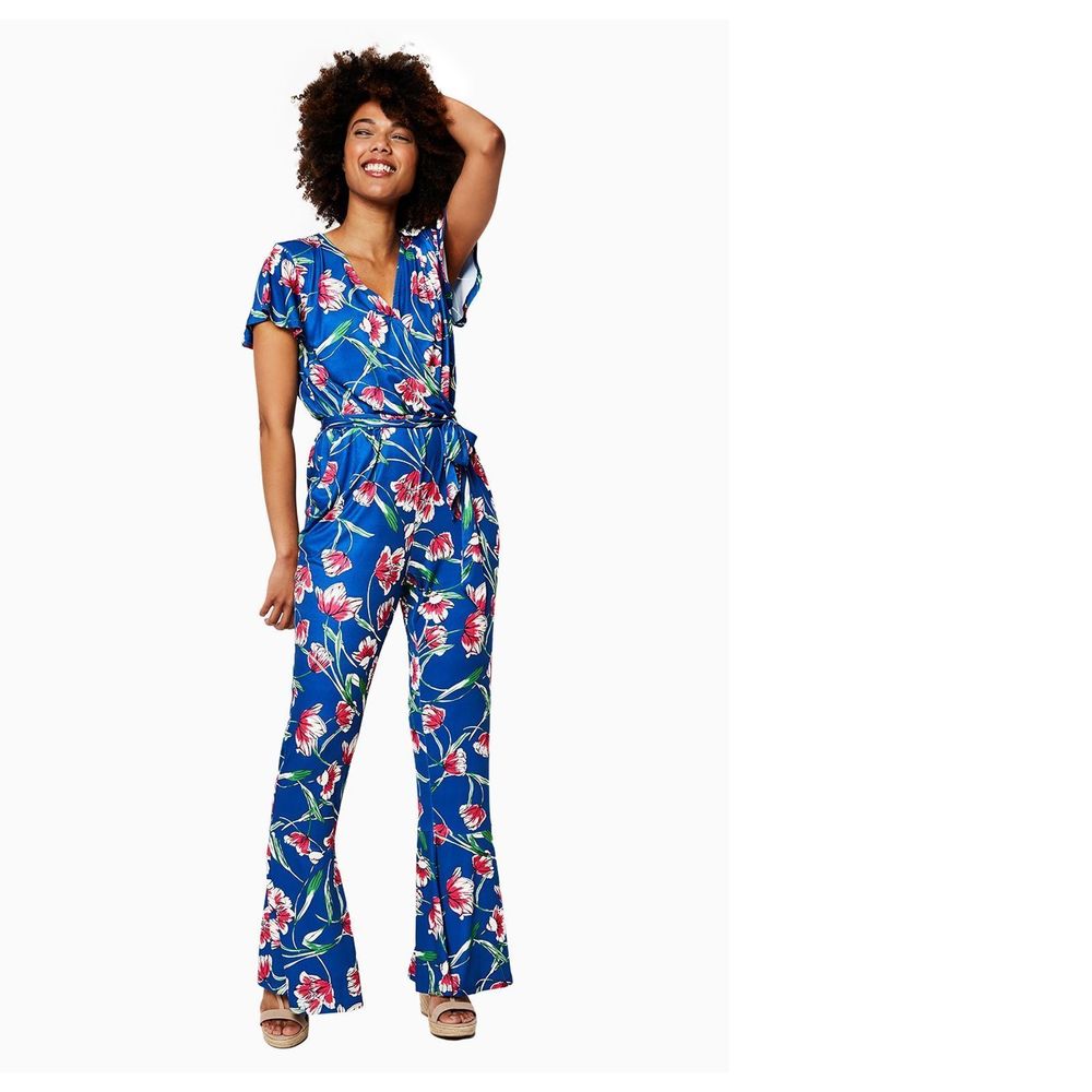 Leota Women's Gabriella Jumpsuit In Wild Tulips